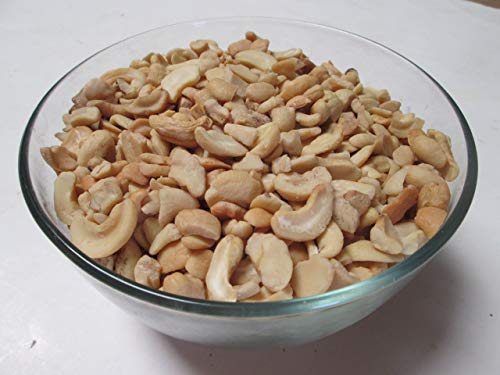 Roasted & Unsalted Cashew Pieces, 1 lb