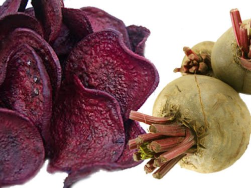 Dried Beetroot Chips, 2.2 lbs / bag