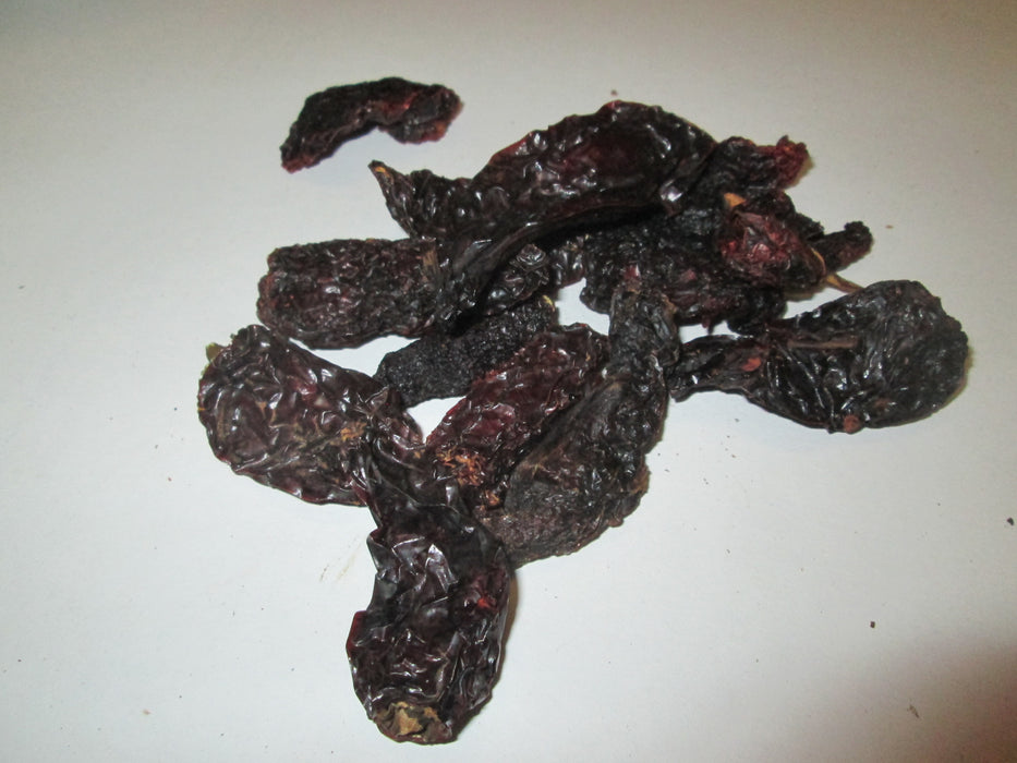 Dried Morita Chiles stemless , 25 lbs