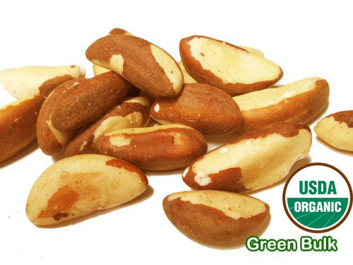 Organic Raw Brazil Nuts, 44 lbs / case