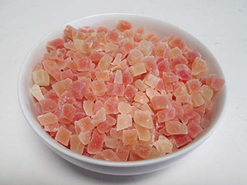 Natural Dried  Papaya Dices, 2 lbs