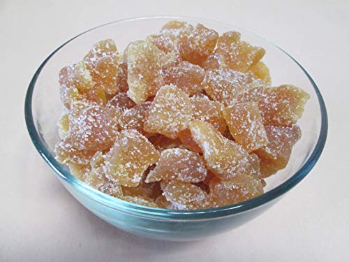 Natural Crystallized Ginger Chunks-Unsulfured, 11 lb