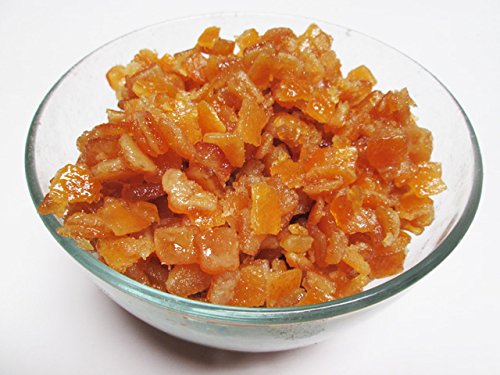 Glazed Orange Peel Dices, 1 lb-greenbulk