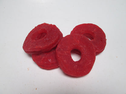 Dried Pineapple Rings-Strawberry Flavor, 44 lbs($2.80/lb)