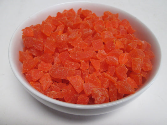 Dried papaya Dices, 44 lbs / case