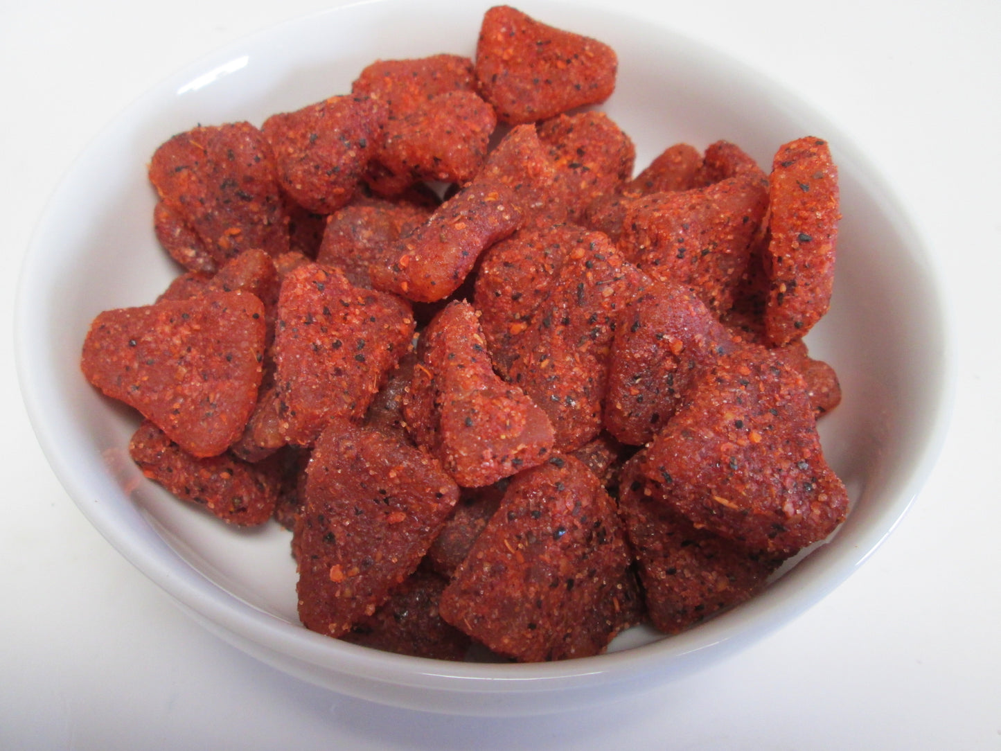 Dried Chili Pineapple Tidbits, 20 lbs / case