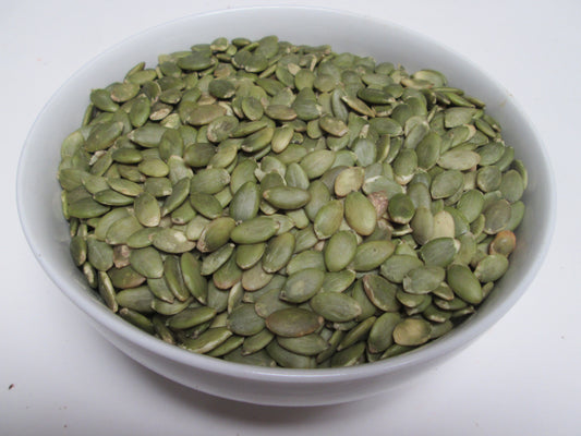 Raw Pepitas / Shelled Pumpkin Seeds, 27.5 lbs ($2.95/ lb)