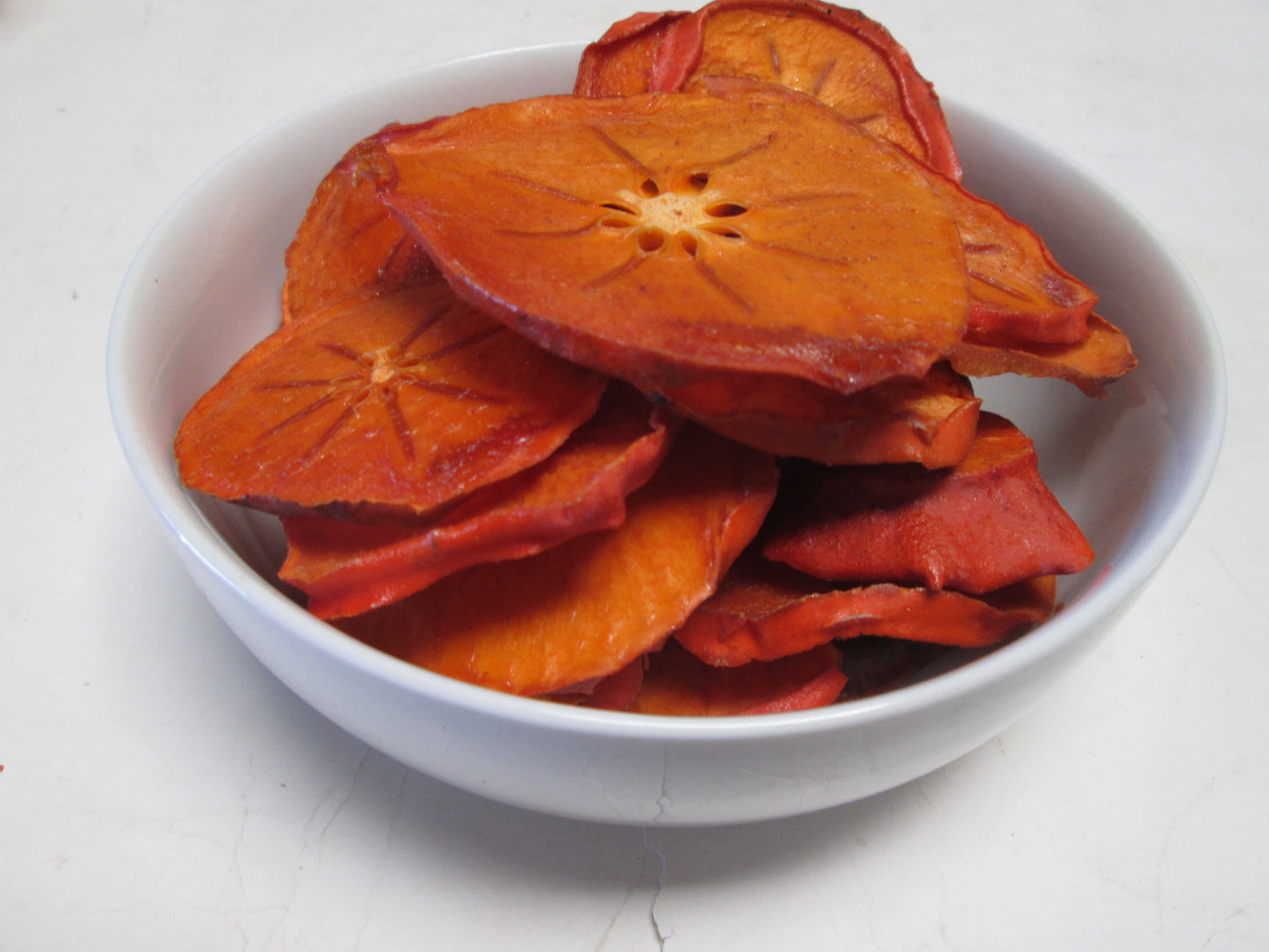 Organic Dried Persimmon Slices, 15 lbs / case