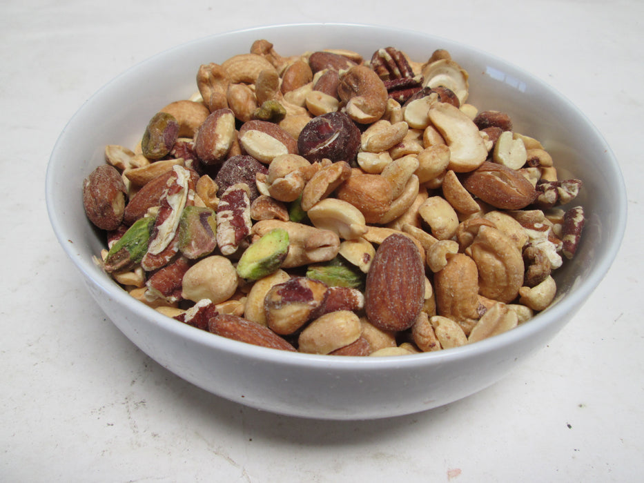 Deluxe Mixed Nuts- Roasted & Salted (No Peanuts), 25 lbs/bag
