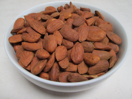 Organic Raw Shelled Almonds, 25 lbs/case