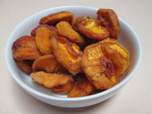 Dried Fancy Yellow Peaches, 25 lbs/case