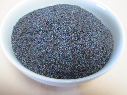 Natural Blue Poppy Seeds, 25 lbs