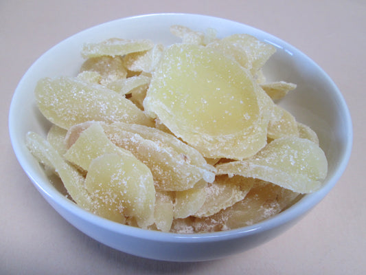 Crystallized Ginger Slices (Candied) 11 lbs / case