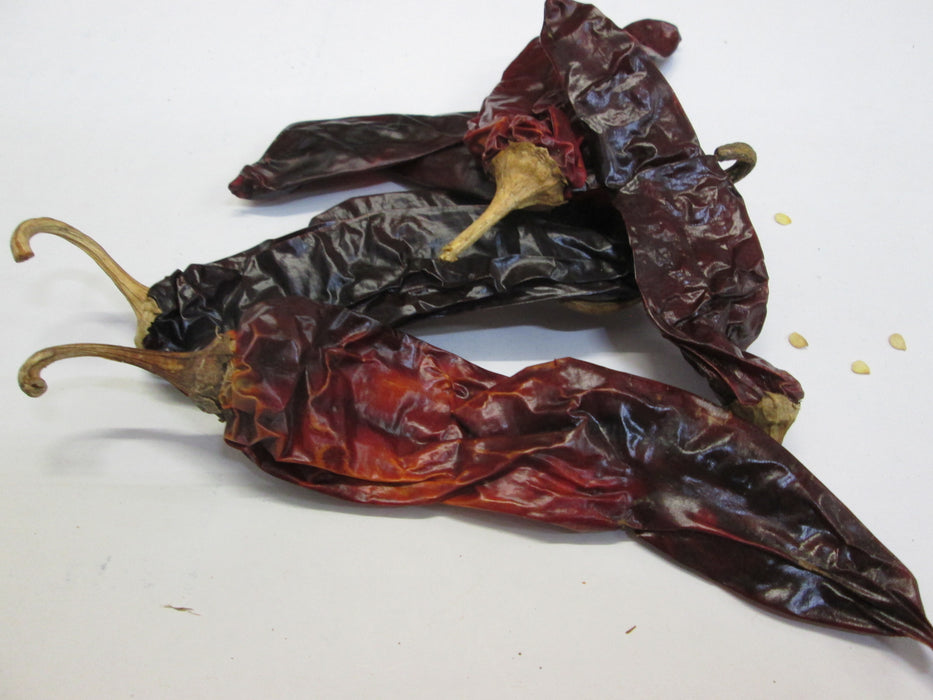 Dried California Chili Peppers with stim, 25 lbs