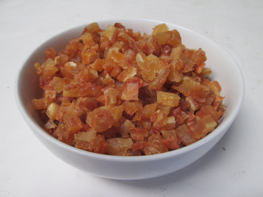 Glazed Orange Peel ( dices ), 30 lbs/case