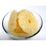 Dried Natural Pineapple Rings, 44 lbs / case